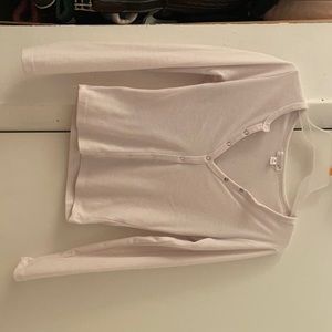 Longsleeve V Neck Croptop